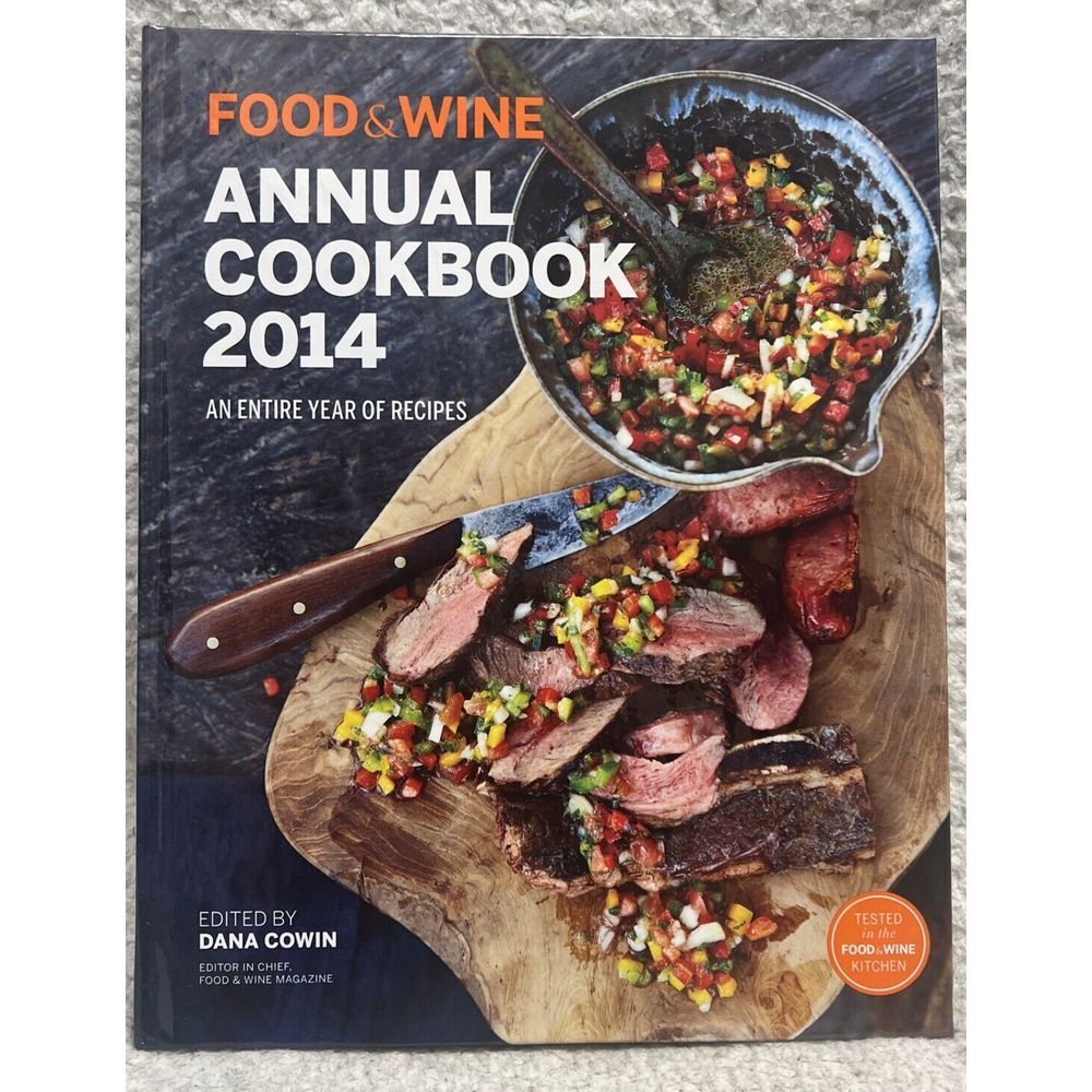 Food & Wine Annual Cookbook 2014.- An Entire Year of Recipes - Like New